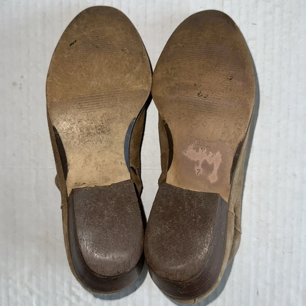 J. Crew Factory Sawyer Suede Booties